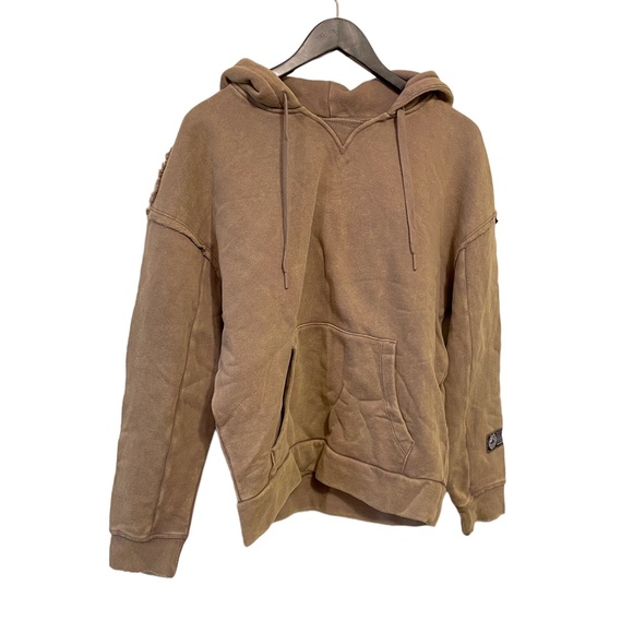 Alphalete Very Terry Smokey Quartz Heavyweight Hoodie Jacket - Picture 3 of 4